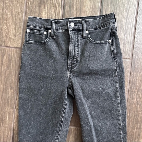 Madewell The Perfect Vintage Jeans in Lunar Wash Gray Sz 25 - Picture 4 of 7